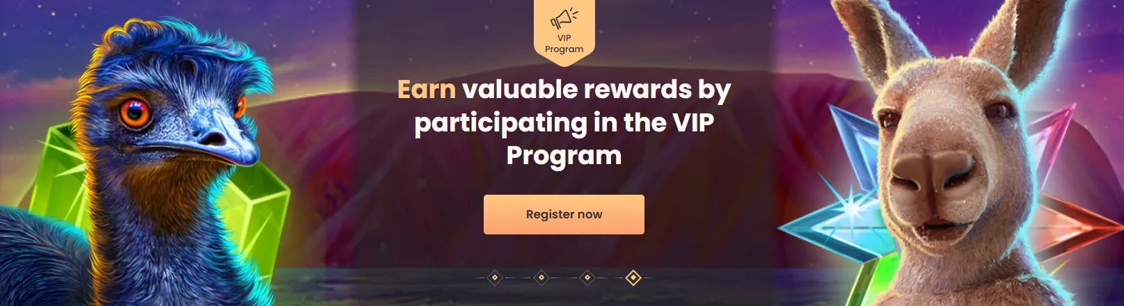 Earn valuable rewards by participating in the VIP Program
